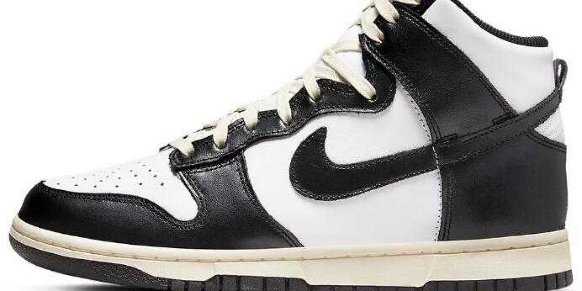 Dunk High Vintage Black Is Releasing With Pre-Yellowed Midsoles