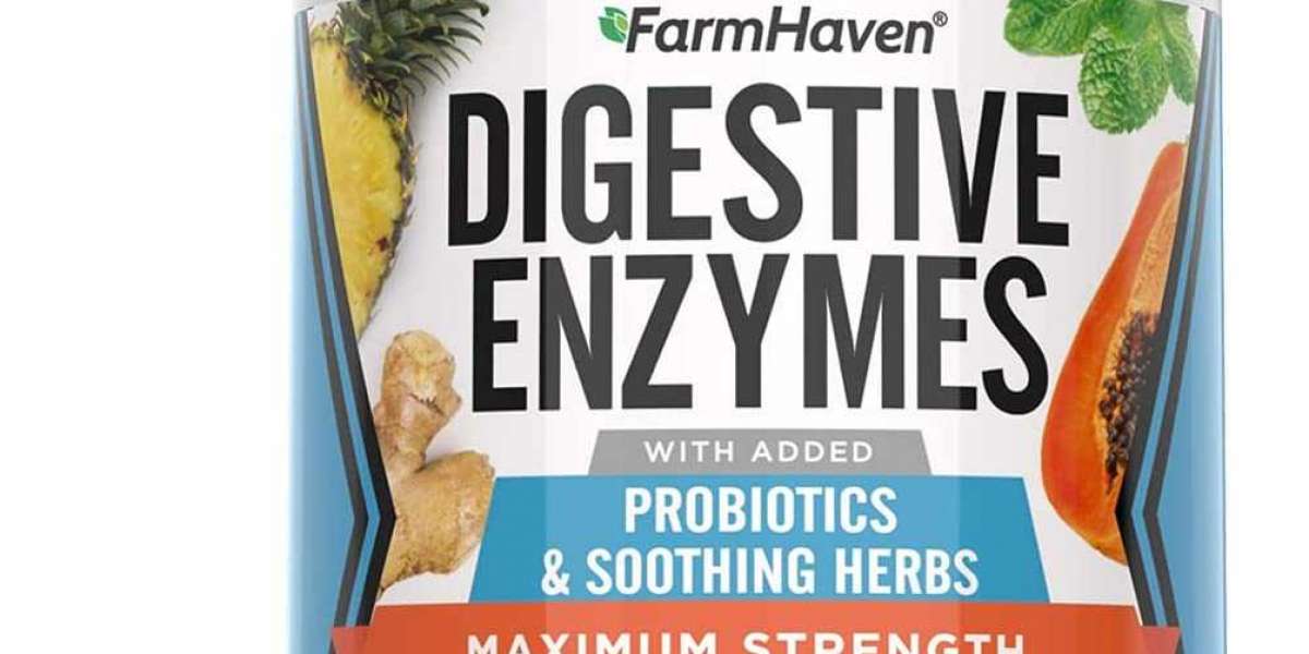 Digestive enzymes are released