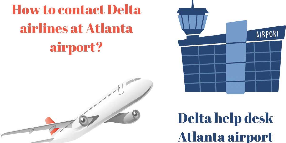 How can I speak to someone at Delta at Atlanta Airport?